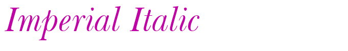 Imperial Italic